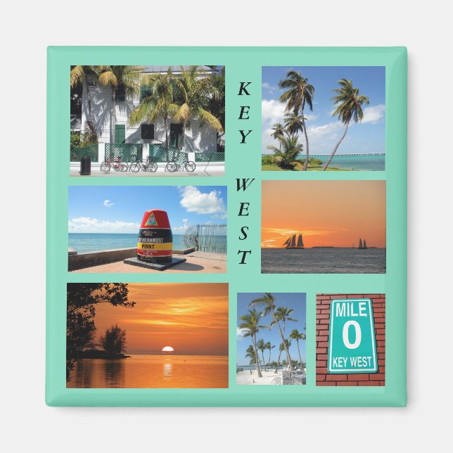 Historic Key West, Florida magnet (Front)
