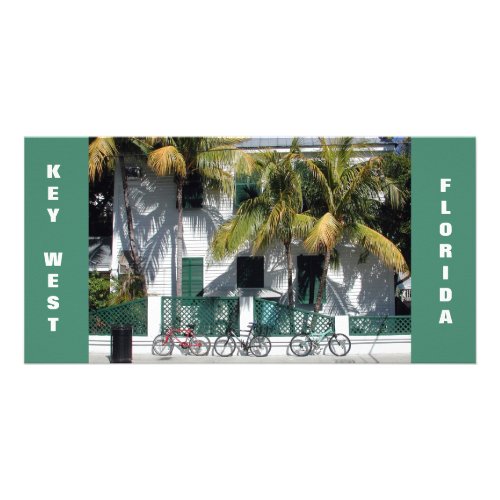 Historic Key West Florida photo card