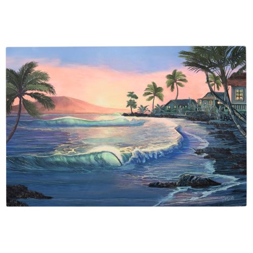 Historic Lahaina Town Metal Print