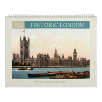 Historic London Cityscapes 2024 Calendar