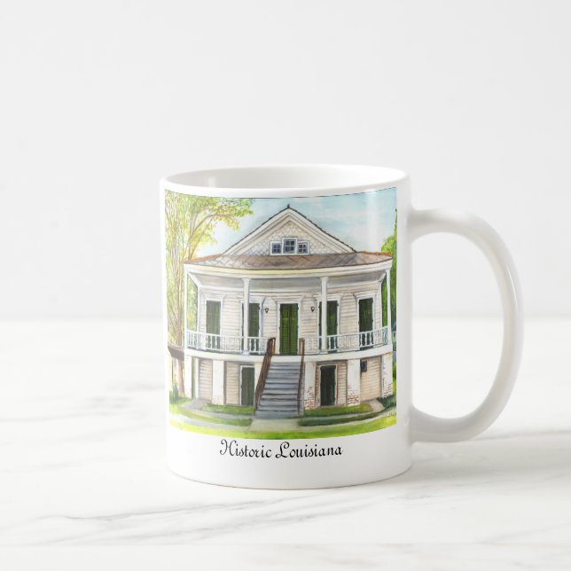 Historic Louisiana Home Mug (Right)