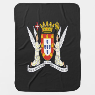 Historic Macau Crest Baby Blanket