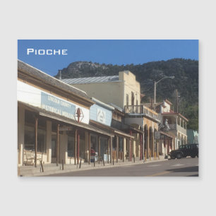 Historic Main Street - Pioche Postcard
