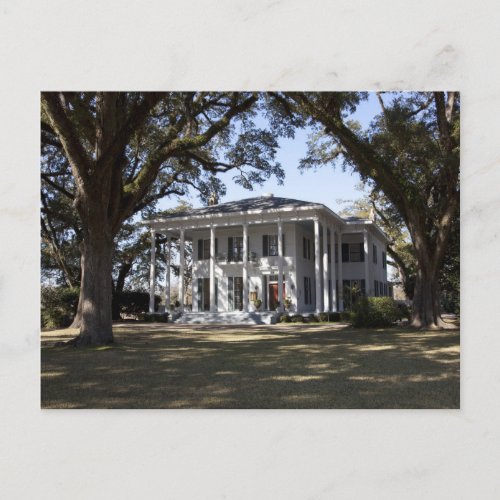 Historic Mansion in Mobile Alabama Postcard