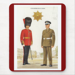 Historic military Uniforms, Coldstream Guards Mouse Pad