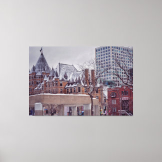 Historic Montreal Fine Art Canvas