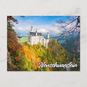 Historic Neuschwanstein Castle, Germany Postcard