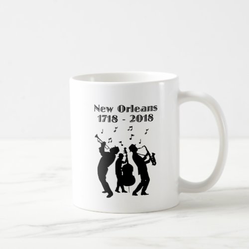 Historic New Orleans Tricentennial Coffee Mug