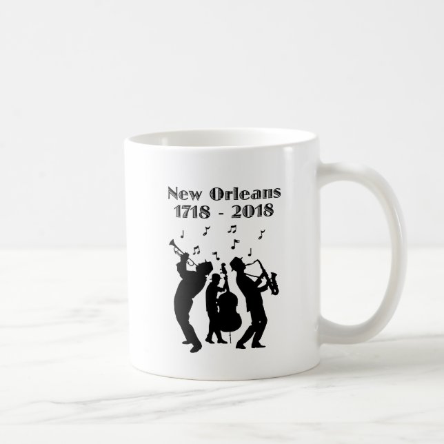 Historic New Orleans Tricentennial Coffee Mug (Right)