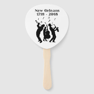 Historic New Orleans Tricentennial Hand Fan