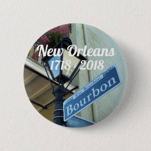 Historic New Orleans Tricentennial Pinback Button