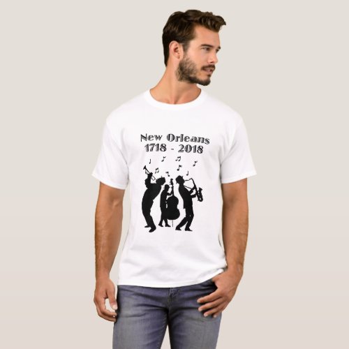 Historic New Orleans Tricentennial T_Shirt