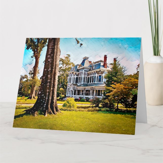 HISTORIC NEWNAN Jumbo Greeting Card (Front)