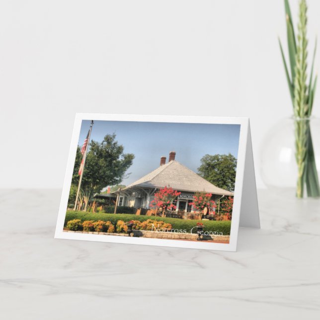Historic Norcross: Train Depot Card (Front)