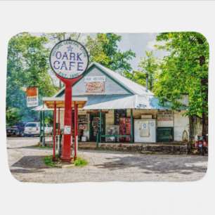Historic Oark General Store Baby Blanket