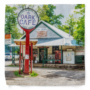 Historic Oark General Store Bandana Handkerchief