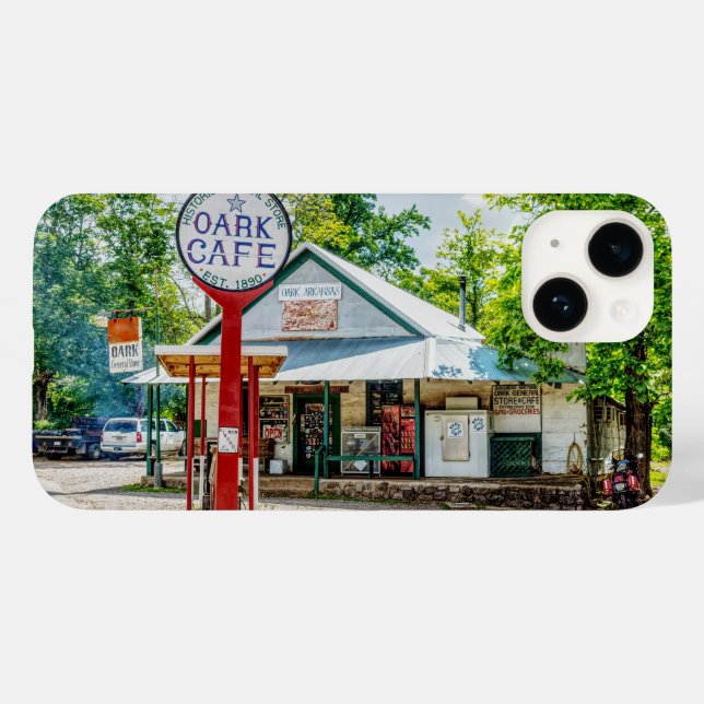 Historic Oark General Store iPhone Case (Back (Horizontal))