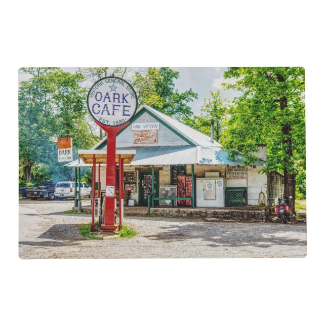 Historic Oark General Store Placemat (Front)