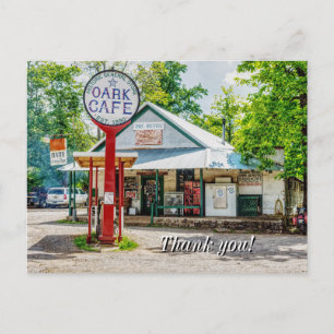 Historic Oark General Store Thank You Postcard