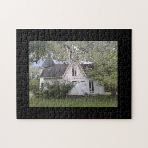 HISTORIC OLD CHURCH VICTORIAN STYLE JIGSAW PUZZLE