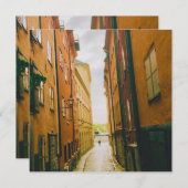 Historic old town, Gamla Stan, Stockholm, Sweden (Front/Back)