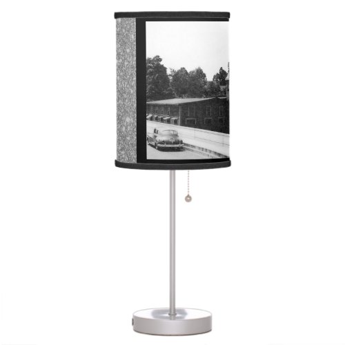 Historic Paper Mill in Pepperell Massachusetts Table Lamp