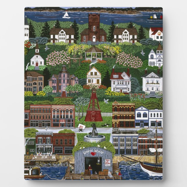 Historic Port Townsend, Washington Plaque (Front)