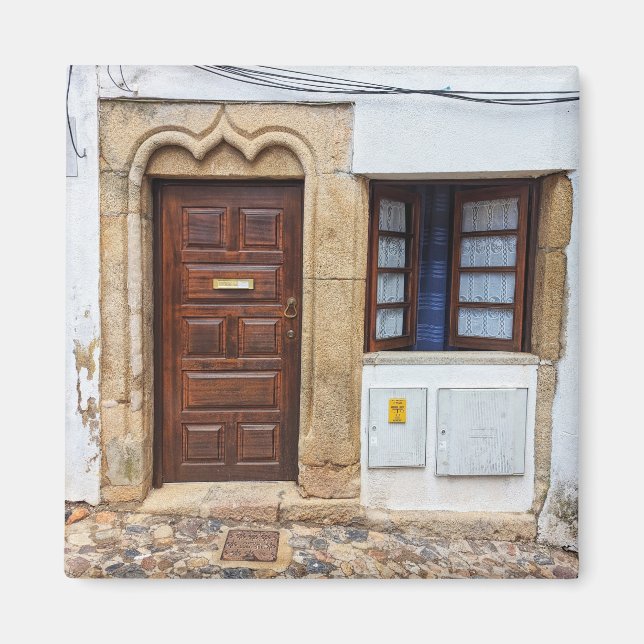 Historic Portugal Door Magnet (Front)