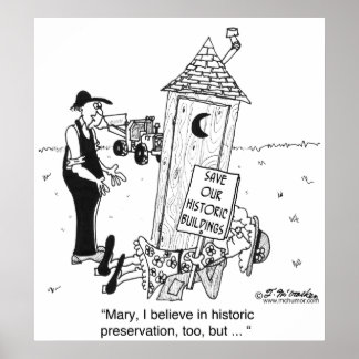 Historic Preservation of Outhouses? Poster