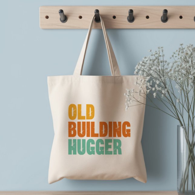 Historic Preservation, Old Building Hugger Tote Bag (Creator Uploaded)