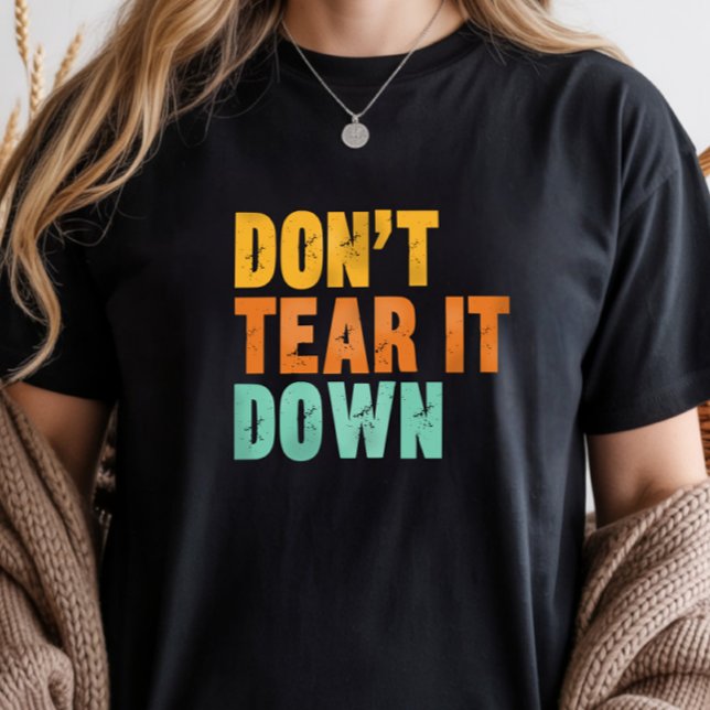 Historic Preservation, Old Building Hugger Tri-Blend Shirt (Creator Uploaded)