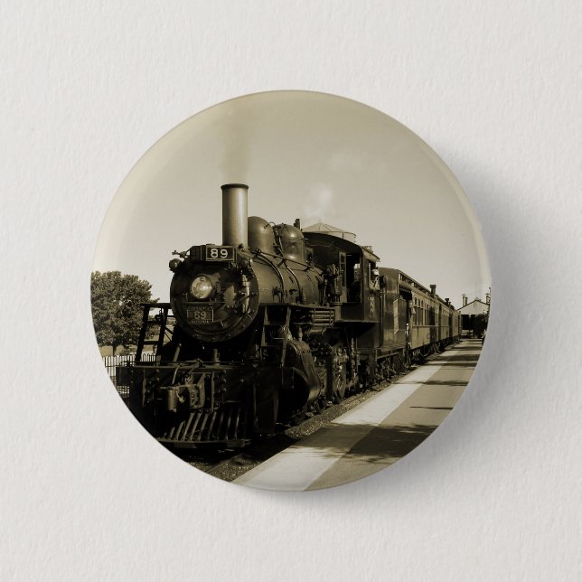 Historic Railroad Button (Front)