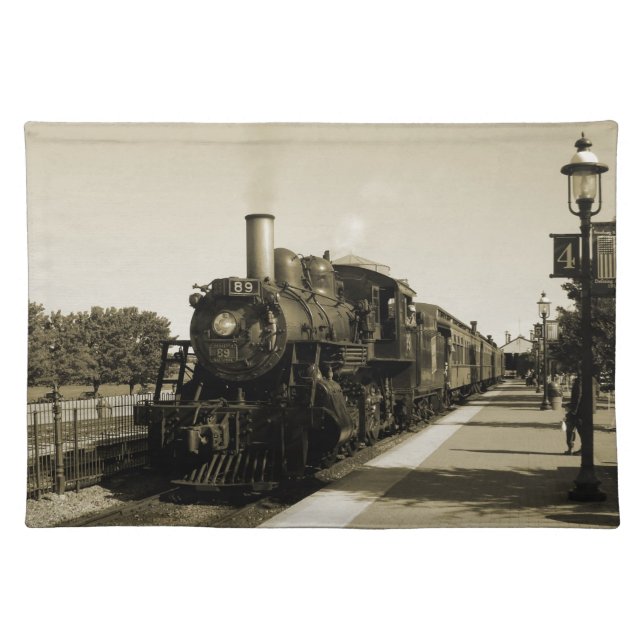 Historic Railroad Cloth Placemat (Front)