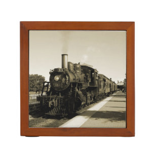 Historic Railroad Desk Organizer