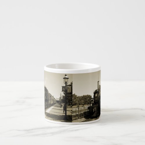 Historic Railroad Espresso Cup