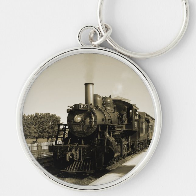 Historic Railroad Keychain (Front)