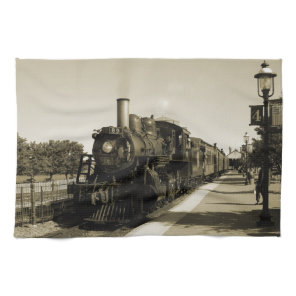 Historic Railroad Kitchen Towel