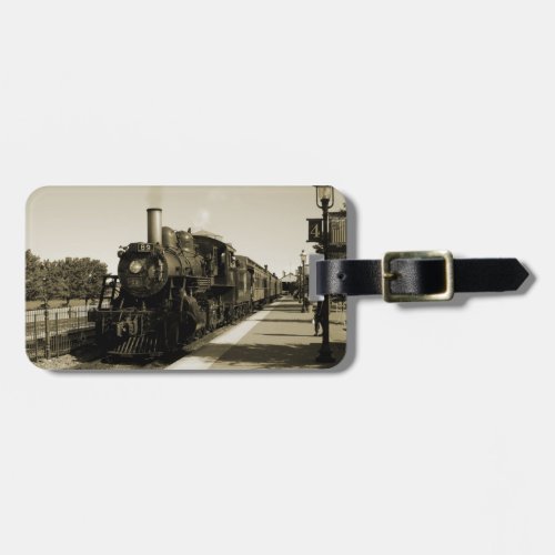 Historic Railroad Luggage Tag