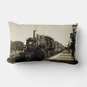 Historic Railroad Lumbar Pillow