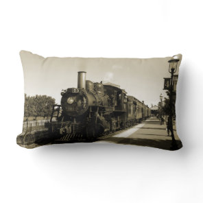 Historic Railroad Lumbar Pillow