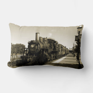 Historic Railroad Lumbar Pillow