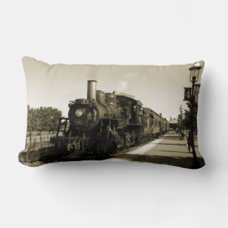 Historic Railroad Lumbar Pillow
