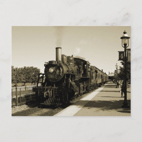 Historic Railroad Postcard