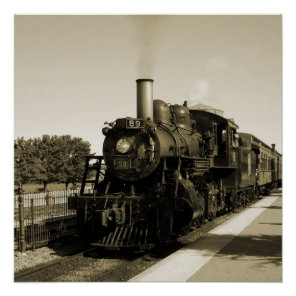 Historic Railroad Poster