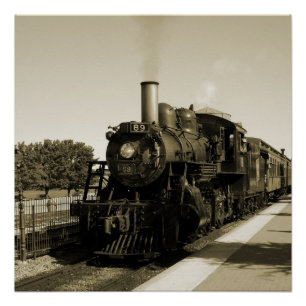 Historic Railroad Poster