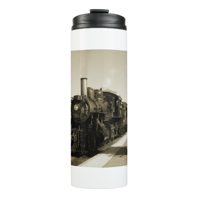 Historic Railroad Thermal Tumbler (Front)