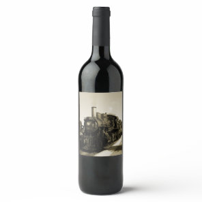 Historic Railroad Wine Label