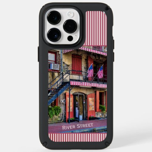 Historic River Street Savannah Georgia  Speck iPhone 14 Pro Max Case
