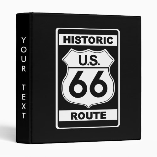 Historic Route 66 Binder