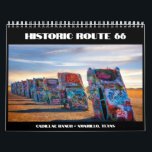 Historic Route 66 Calendar<br><div class="desc">Historic Route 66 spans eight states for 2, 448 miles right through the heartland of America and the desert Southwest. Also known as the Mother Road and the Great American Roadtrip, this calendar includes some of my favorite Route 66 images in the states of Arizona, Illinois, Missouri, Texas, and New...</div>